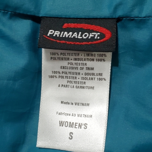 Patagonia Women's Teal Quilted Lightweight Puffer Jacke Sz S - Picture 6 of 6